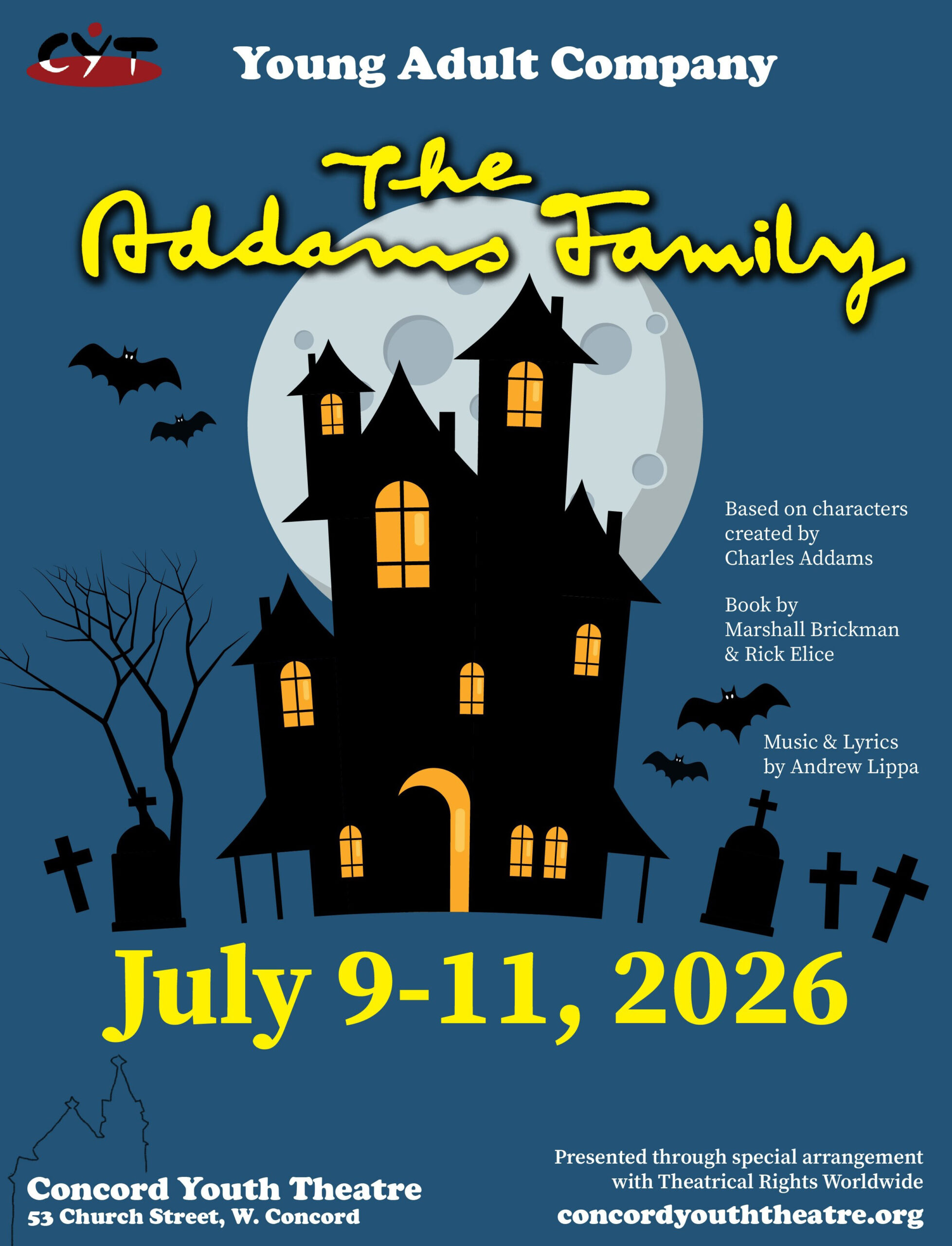 Addams Family 8.5 x 11